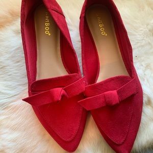 Bamboo Red Flats